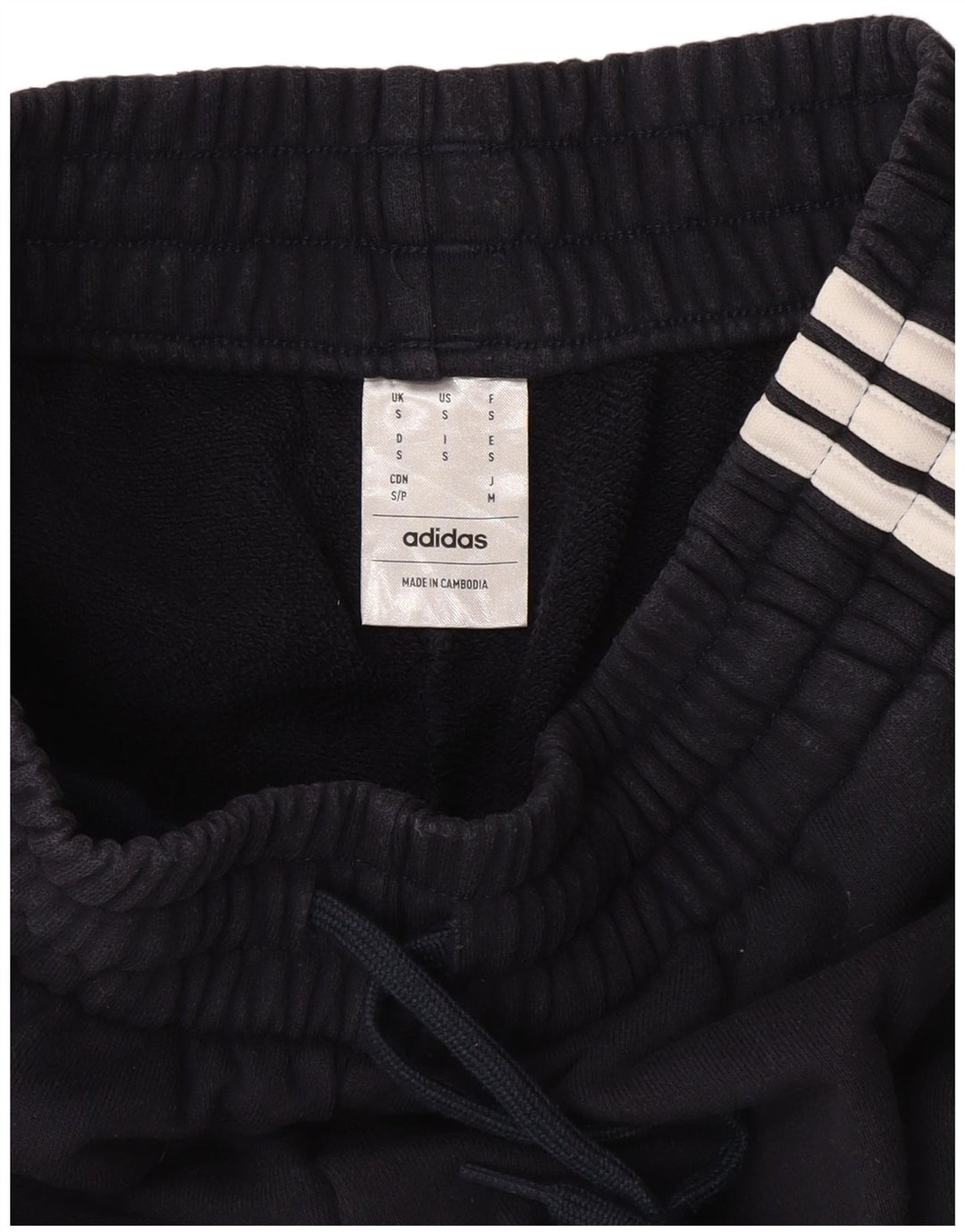 Adidas sportsshorts til kvinder UK 10 Small Navy Blue