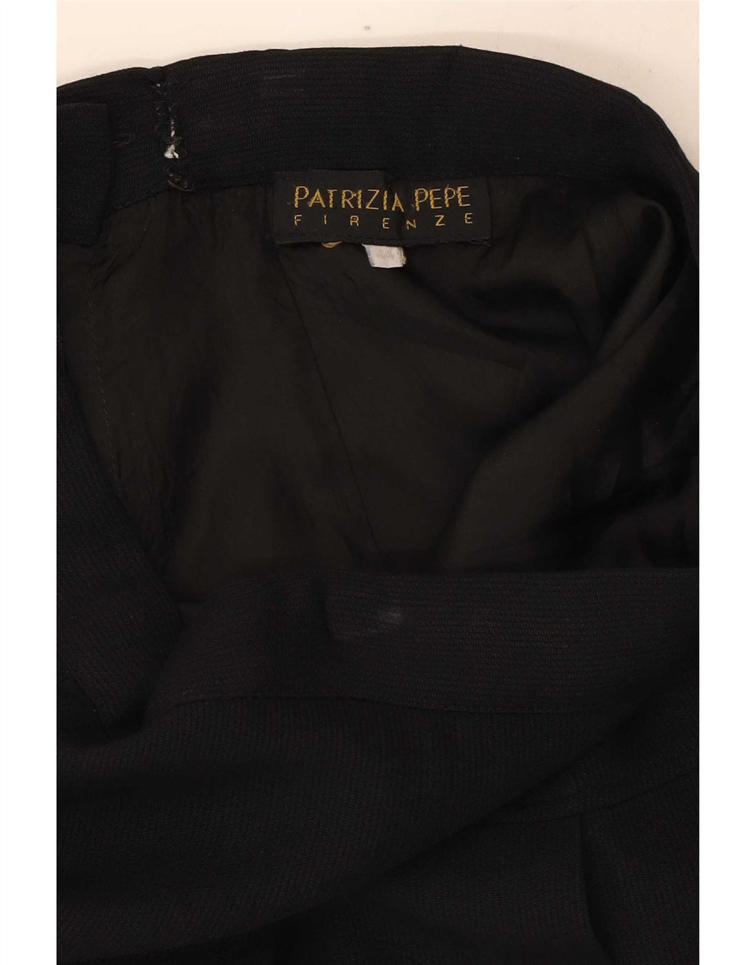 Patrizia Pepe Kvinder plisseret A-line nederdel IT 44 Medium W28 Sort