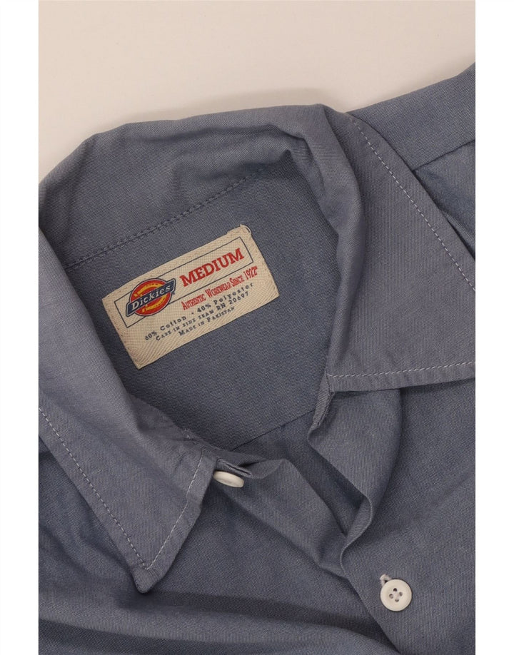 DICKIES Herreskjorte Medium Blue Bomuld