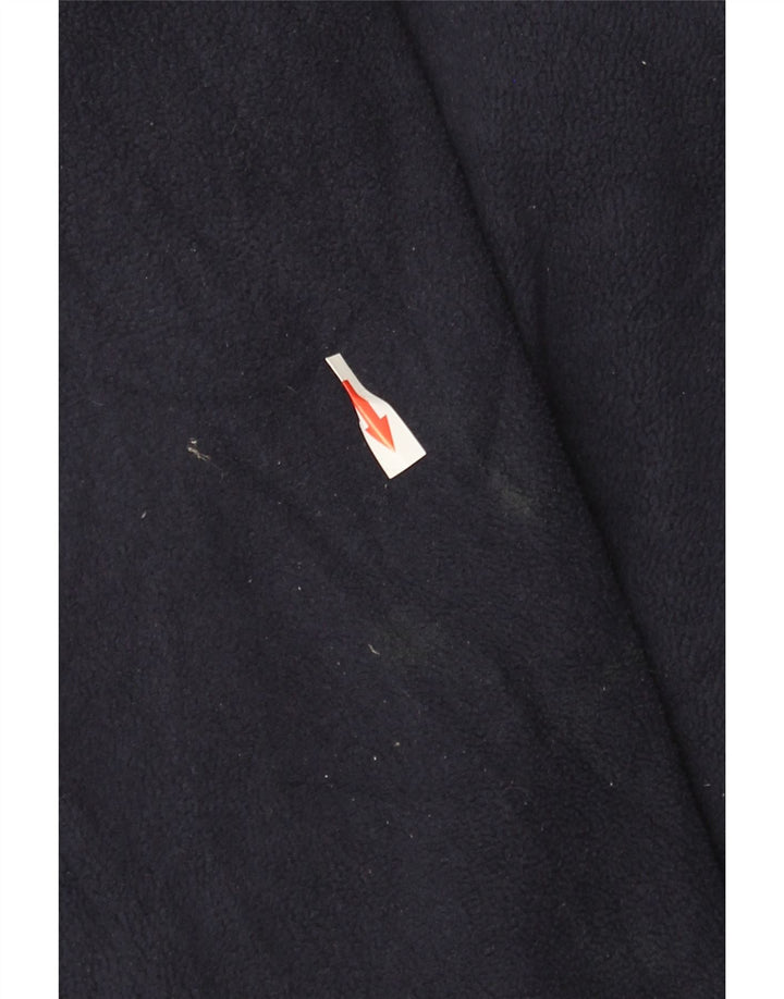Marks & Spencer Fleecejakke til kvinder UK 14 Stor marineblå polyester