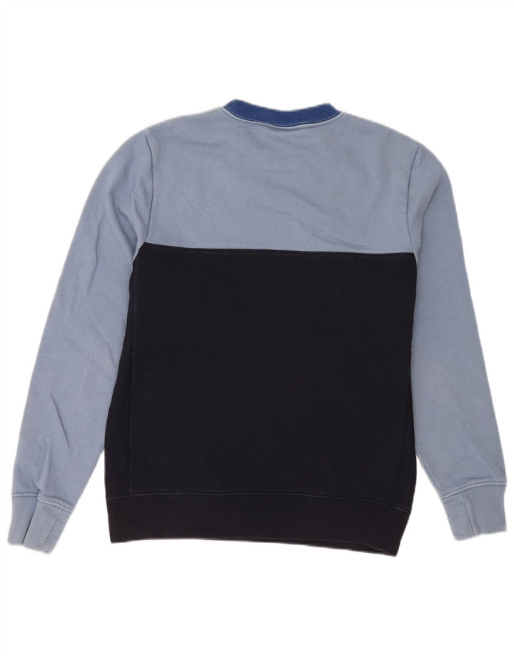 Paul Smith Herre Regular Fit Sweatshirt Jumper Small Blue Colourblock Bomuld