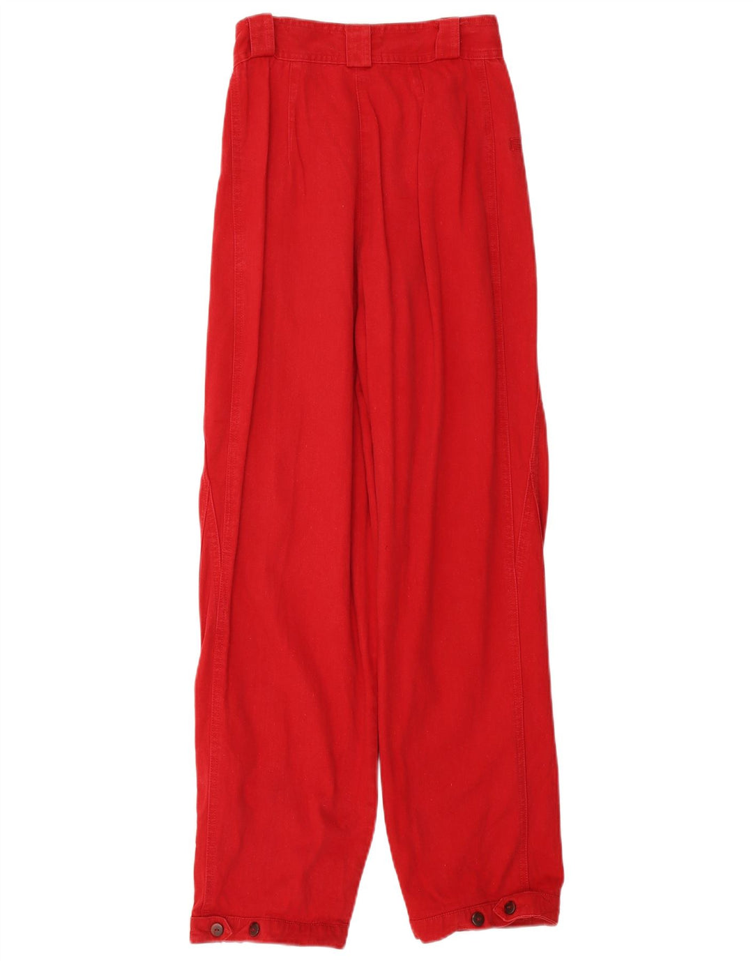 Vintage Kvinders Pegged Casual Bukser W24 L29 Rød