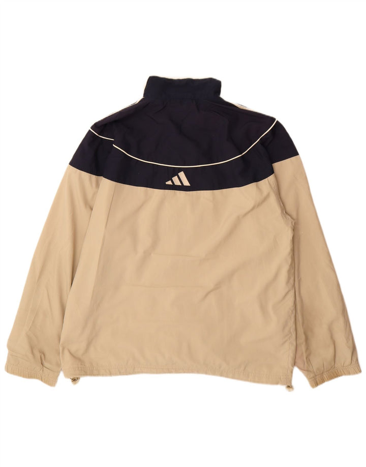 Adidas Træningsdragt til mænd Topjakke Stor Beige Colourblock Polyester