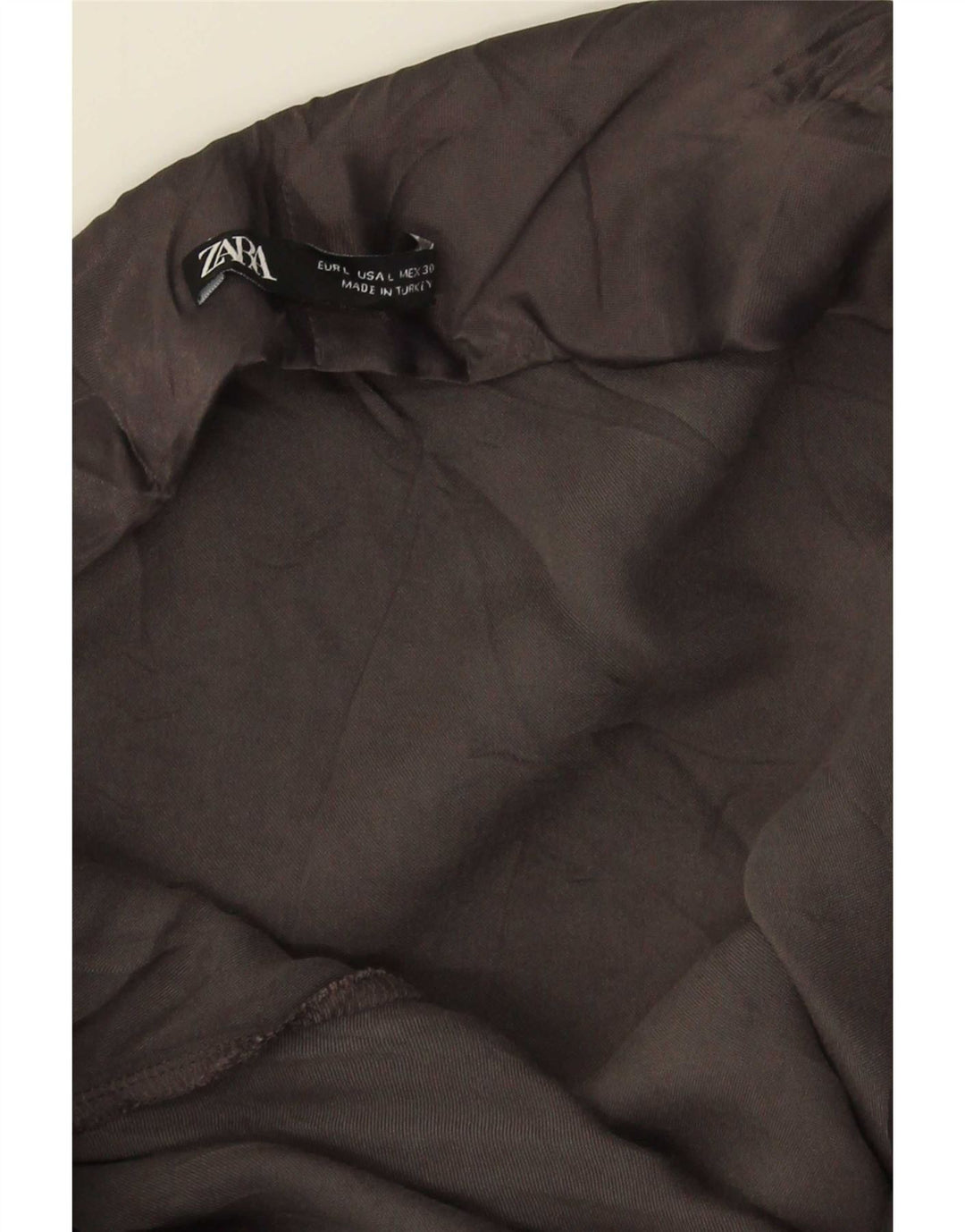 Zara Dame Maxi Nederdel Large W30 Grå