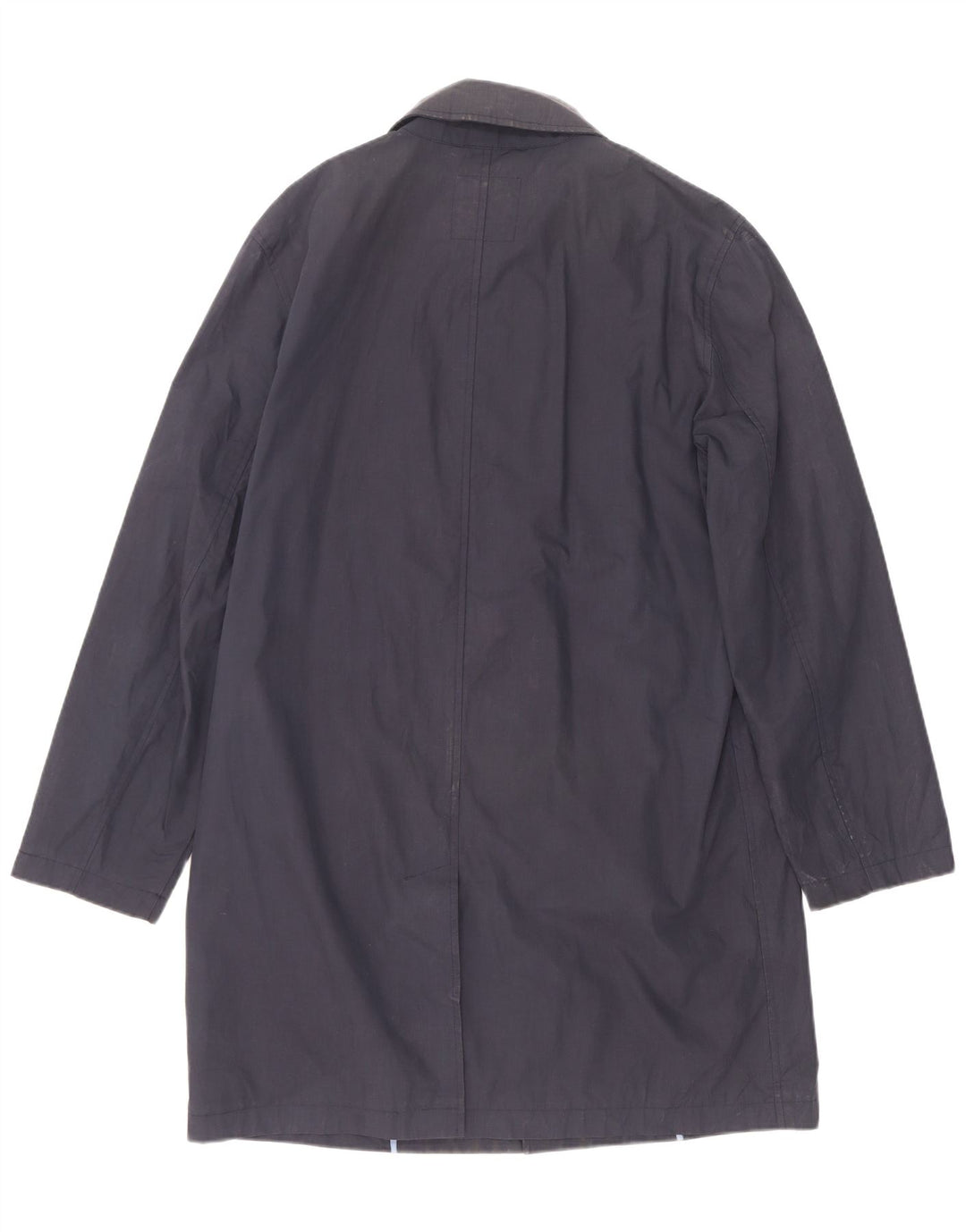 Gap Herre Overfrakke UK 36 Small Navy Blue Polyester