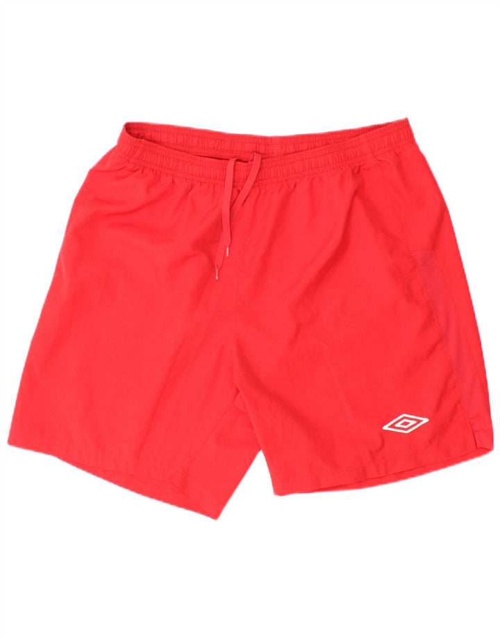 Umbro Herre Sportshorts Stor Rød Polyester