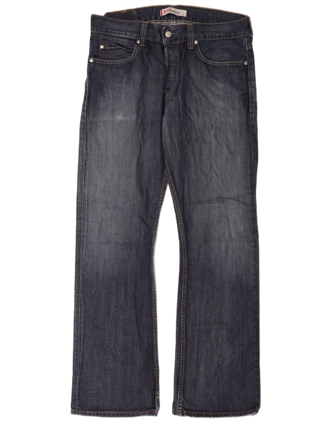 LEVI'S Herre 512 Bootcut Jeans W36 L34 Blå