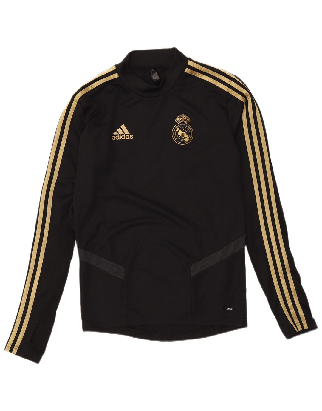 ADIDAS Herre Real Madrid Top Langærmet XS Sort Polyester