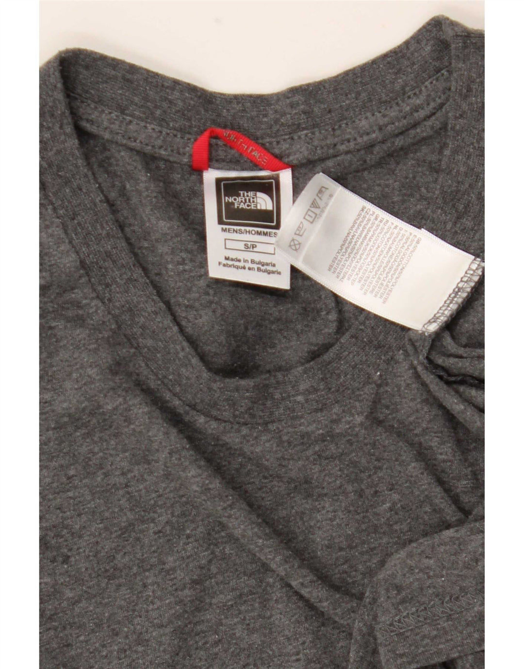 The North Face Herre T-Shirt Top Lille Grå Bomuld