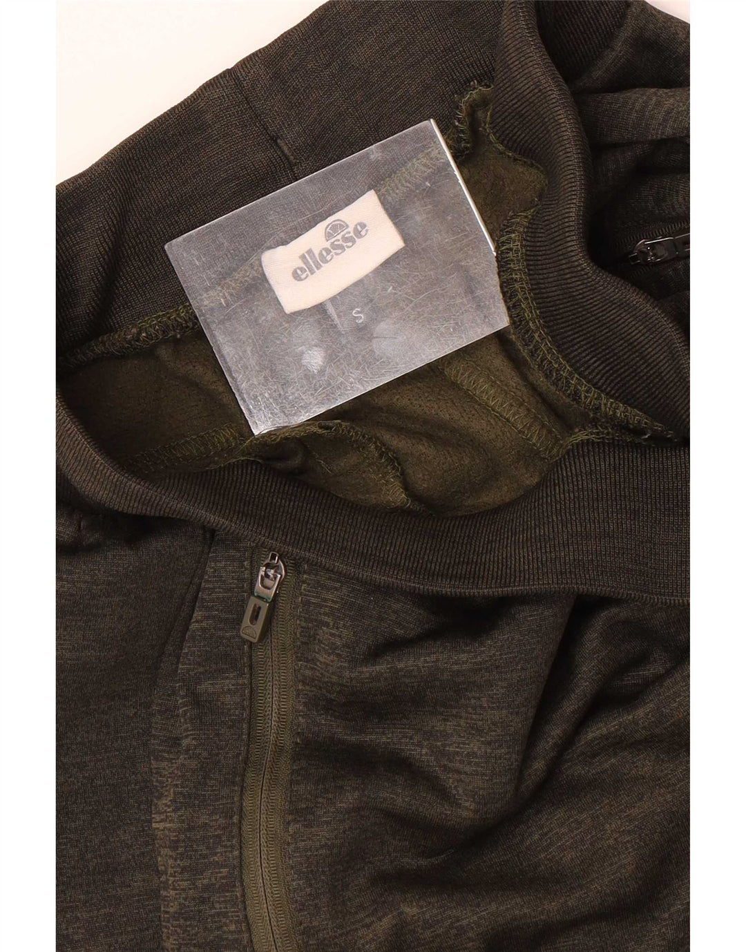 Ellesse Herre grafisk træningsdragt Bukser Joggers Small Khaki Flecked