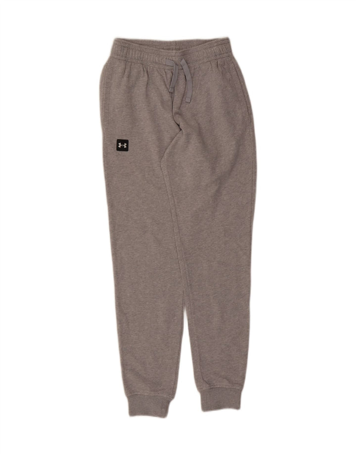 UNDER ARMOUR Mens Tracksuit Trousers Joggers Small  Grey Cotton Vintage Under Armour and Second-Hand Under Armour from Messina Hembry 
