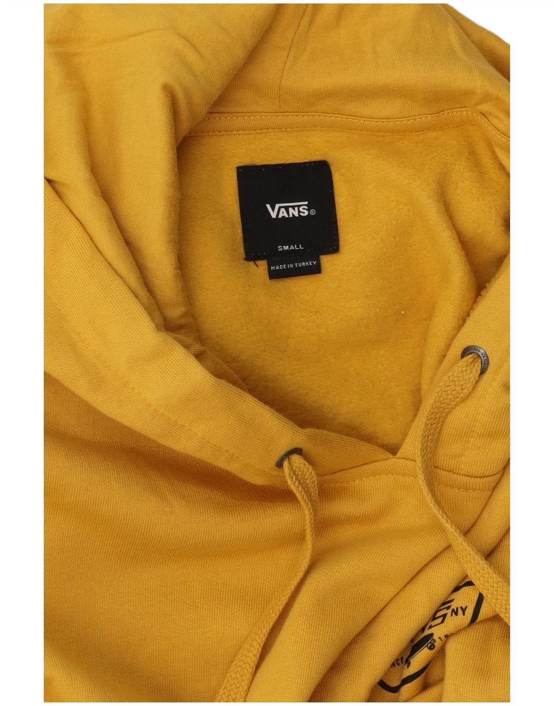 Vans Grafisk hættetrøje til mænd lille gul