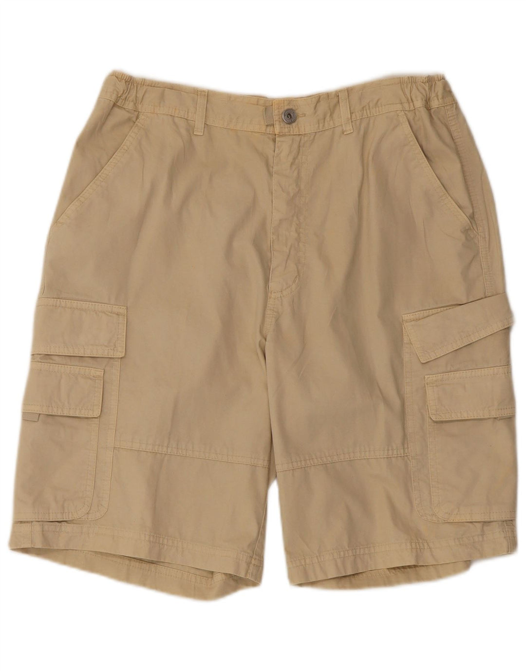 Champion Herre Cargo Shorts Large W34 Beige Bomuld
