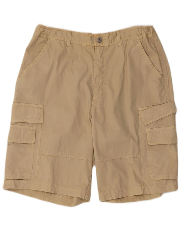 Champion Herre Cargo Shorts Large W34 Beige Bomuld