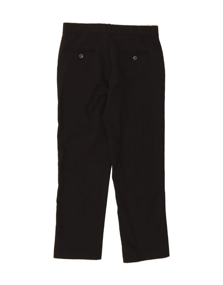 IZOD Boys Straight Suit Trousers 11-12 Years W28 L25 Black Polyester Vintage Izod and Second-Hand Izod from Messina Hembry 