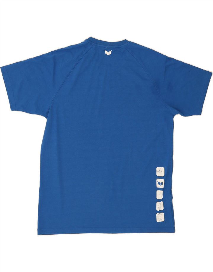 ERIMA Mens T-Shirt Top 2XL Blue Cotton Vintage Erima and Second-Hand Erima from Messina Hembry 