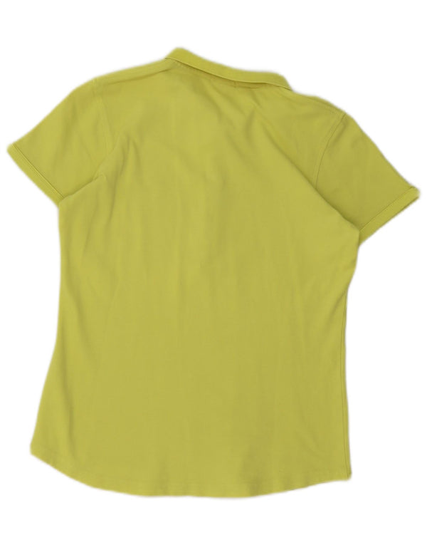 Sun68 Dame Polo Shirt UK 18 XL Grøn Bomuld