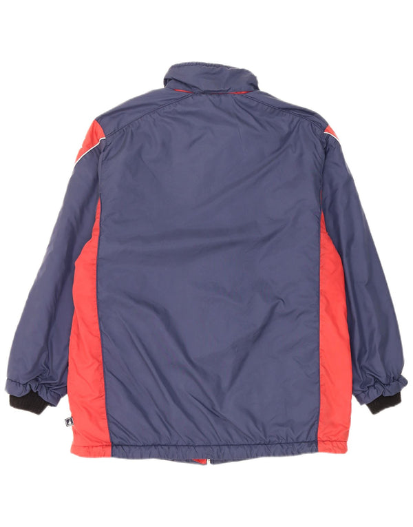 Diadora Boys Tracksuit Topjakke 11-12 år XL Navy Blue Colourblock