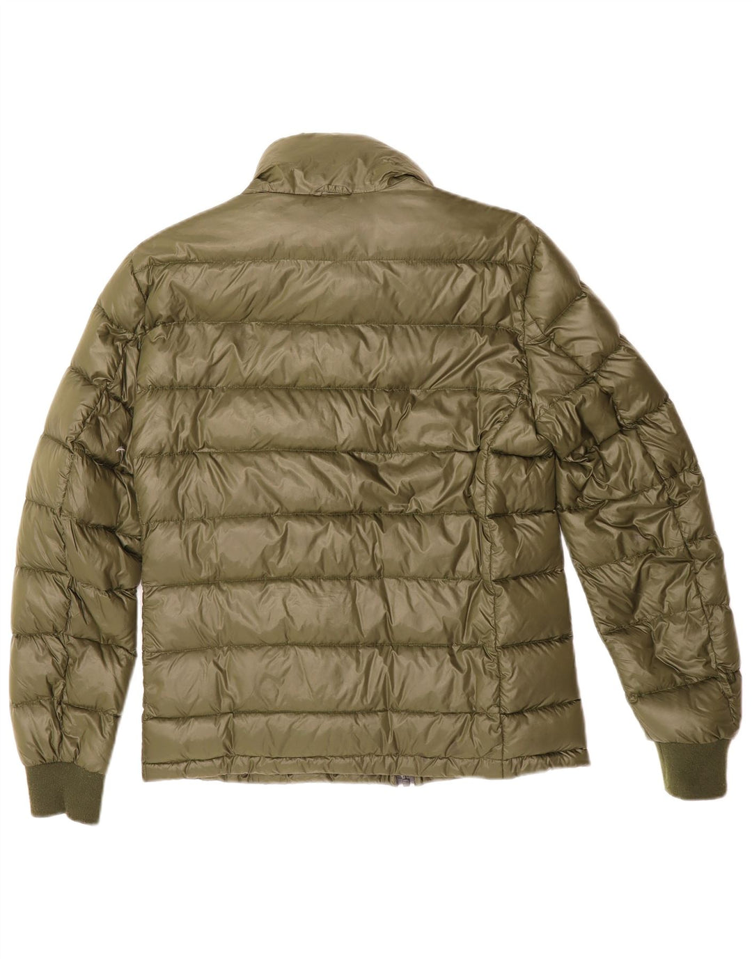 BLAUER Womens Padded Jacket UK 14 Medium Green Polyamide