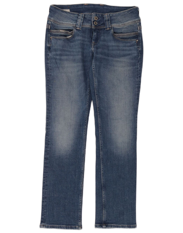 PEPE Jeans Dame Slim Jeans W29 L30 Blå Bomuld