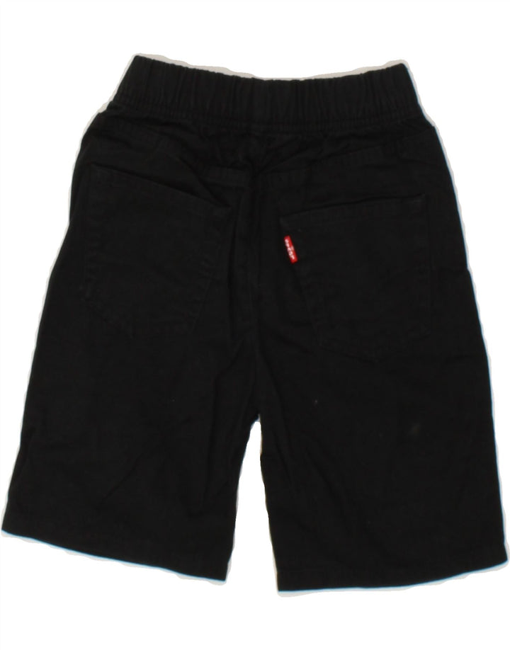 LEVI'S Boys Casual Shorts 4-5 Years Small W22 Black Cotton Vintage Levi's and Second-Hand Levi's from Messina Hembry 