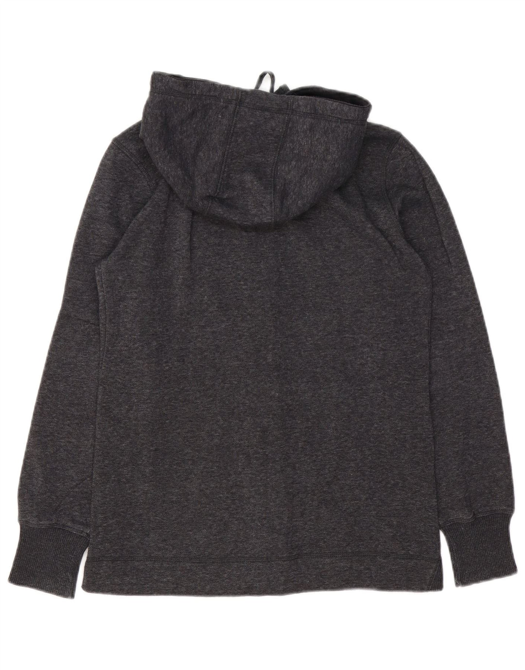 CHAMPION Herre grafisk hættetrøje med lynlås, lille grå flækket bomuld