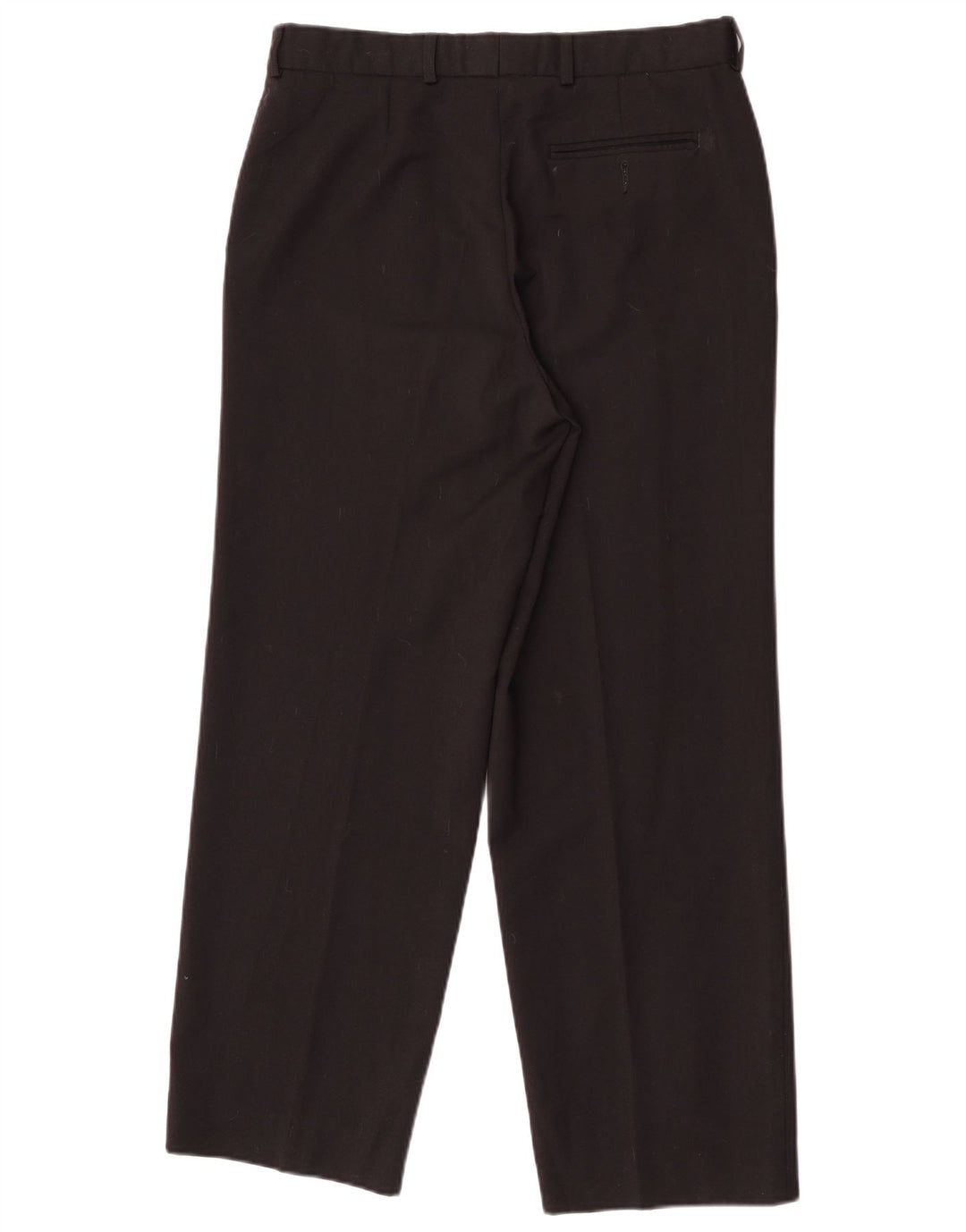 Marks & Spencer Herre St. Michael Straight Suit Bukser W32 L28 Sort Uld