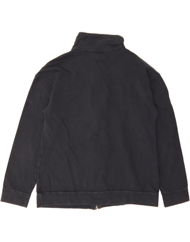 CHAMPION Womens Easy Fit Tracksuit Top Jacket UK 16 Large Navy Blue Vintage Champion and Second-Hand Champion from Messina Hembry 