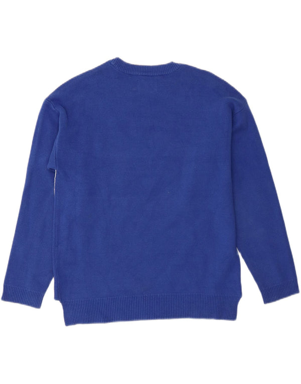 Zara Boys Graphic Crew Neck Jumper Sweater 11-12 Years Blue