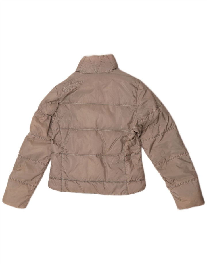 Murphy & Nye Dame Polstret Jakke UK 10 Small Beige Polyamid