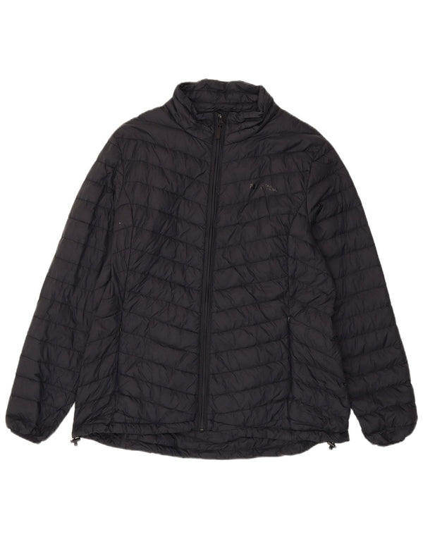 Mountain Warehouse Dame Polstret Jakke UK 20 2XL Sort Nylon