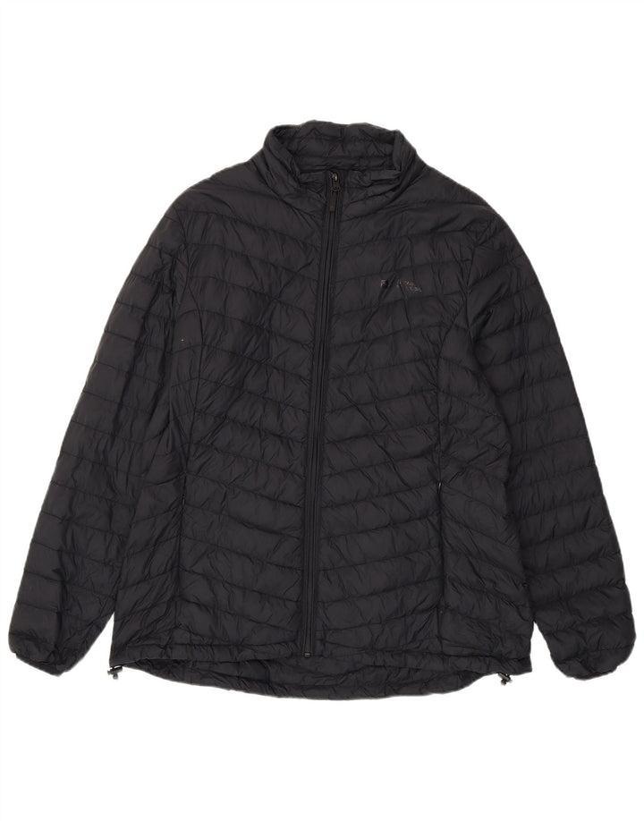 Mountain Warehouse Dame Polstret Jakke UK 20 2XL Sort Nylon