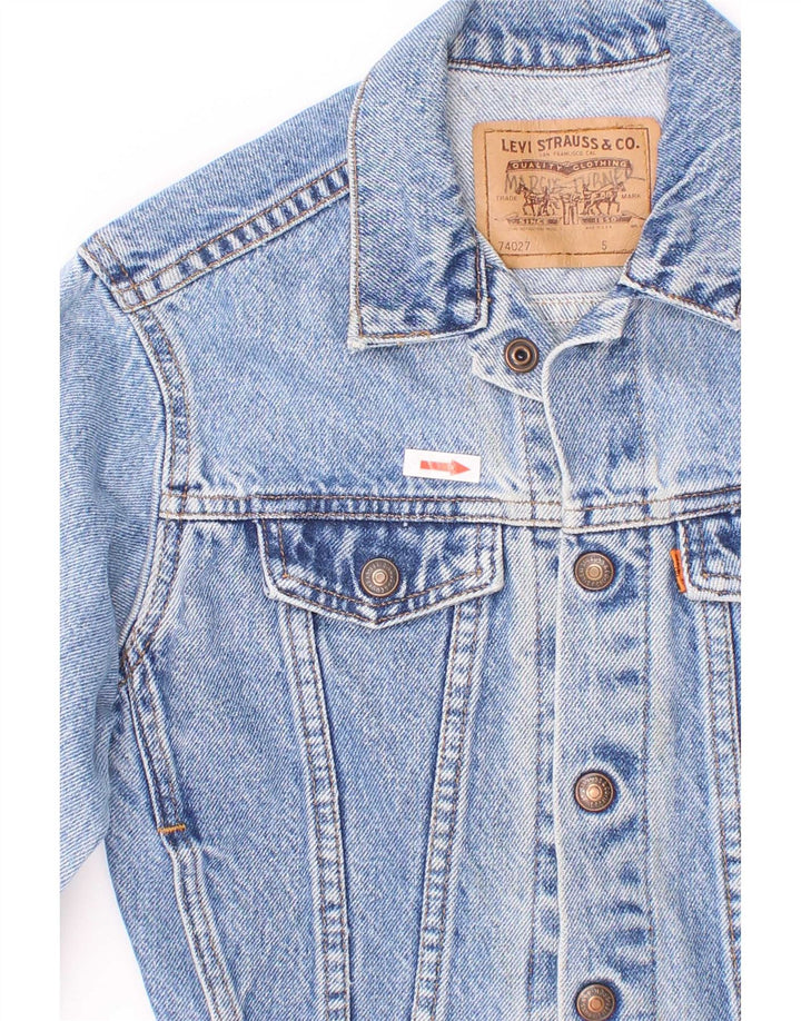 Levi's Boys denimjakke 4-5 år blå