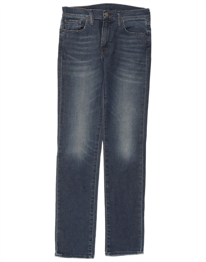 Levi's Herre 511 Slim Jeans W30 L34 Blå Bomuld