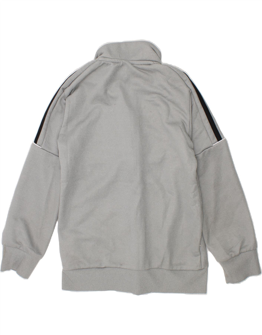 ADIDAS Boys Aeroready Tracksuit Top Jacket 6-7 Years Grey Polyester Vintage Adidas and Second-Hand Adidas from Messina Hembry 