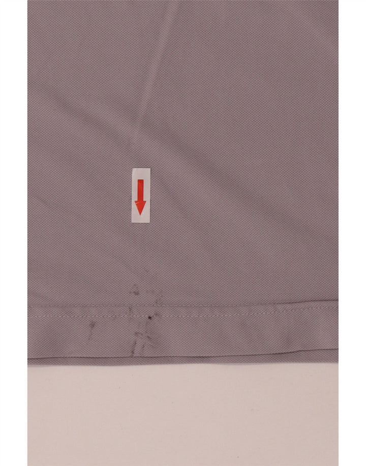 Chervo Herre Polo Shirt UK 40 Medium Lilla Polyamid