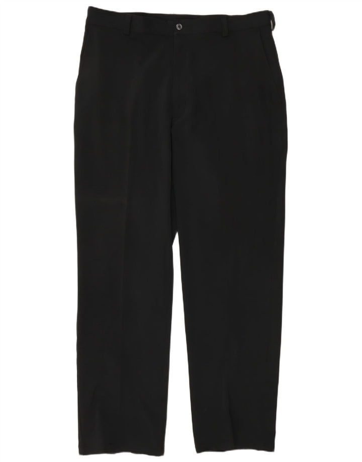 Nike Herre Golf Straight Chino Bukser W36 L32 Sort Polyester