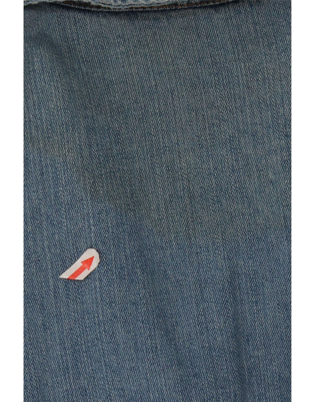 Levi's Dame 3-knaps denim blazerjakke UK 16 Stor blå bomuld