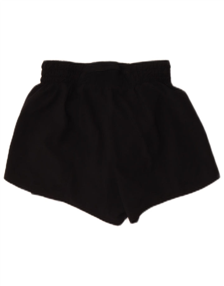 Nike Dame Dri Fit Sportshorts UK 8 Small Black Polyester