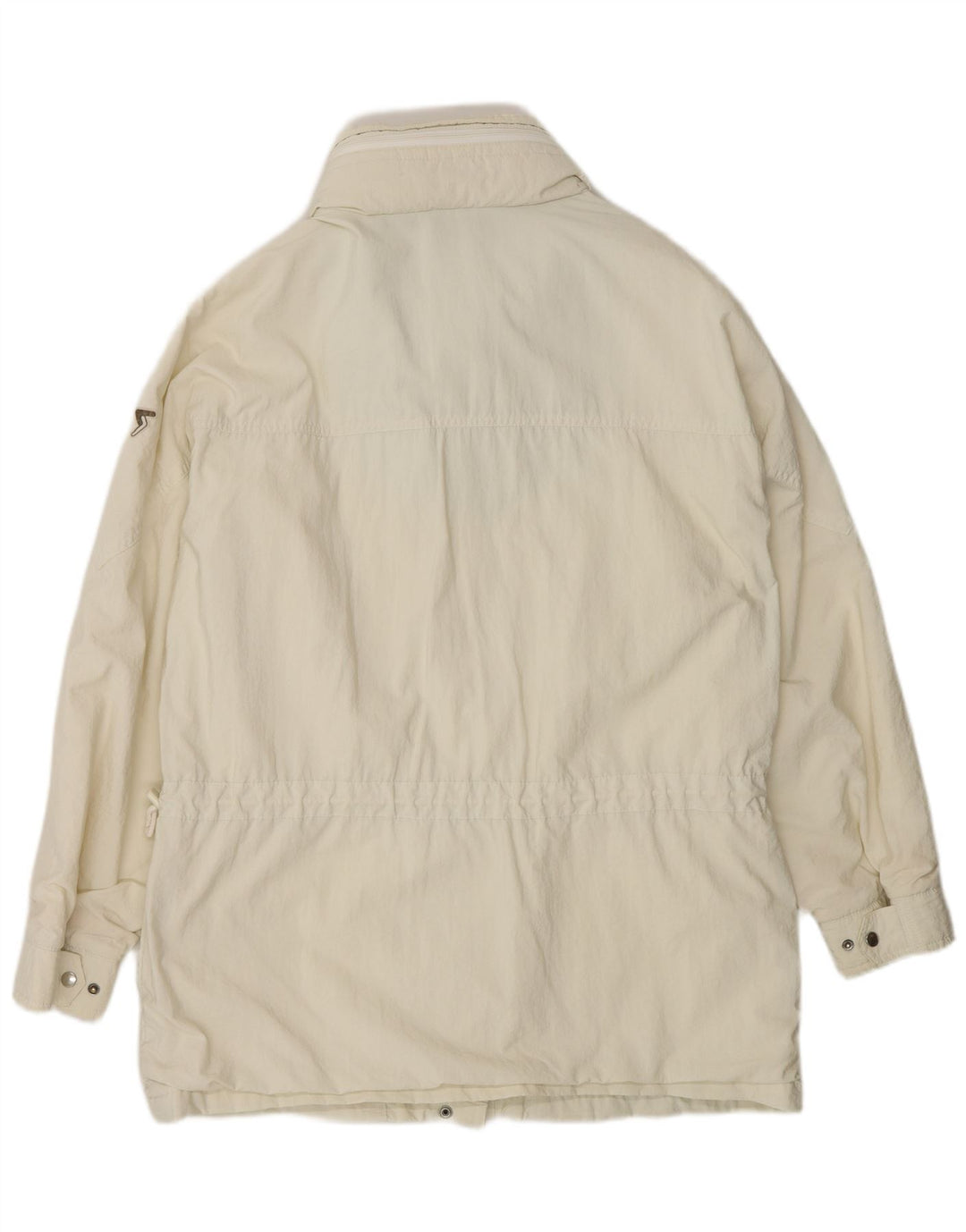 Schoffel Dame Windbreaker Jacket IT 42 Medium Off White Polyamid