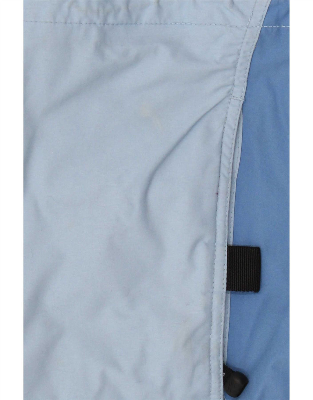 Jack Wolfskin Dame Hætte Regnjakke UK 12 Medium Blue Polyamide