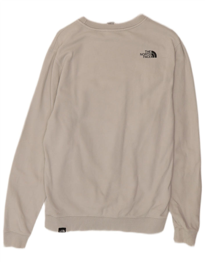 The North Face Herre Sweatshirt Jumper Lille Grå Bomuld