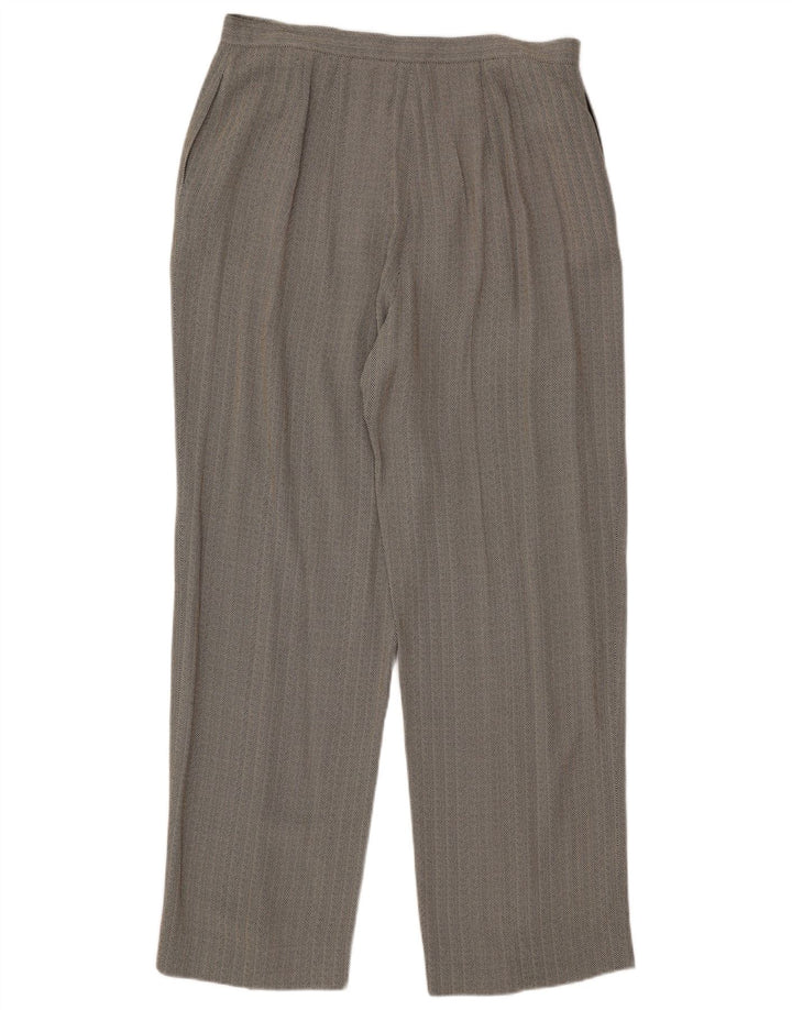 Talbots Kvinder 2-knap 2-delt sæt UK 16 Large W34 L30 Grey Sildeben