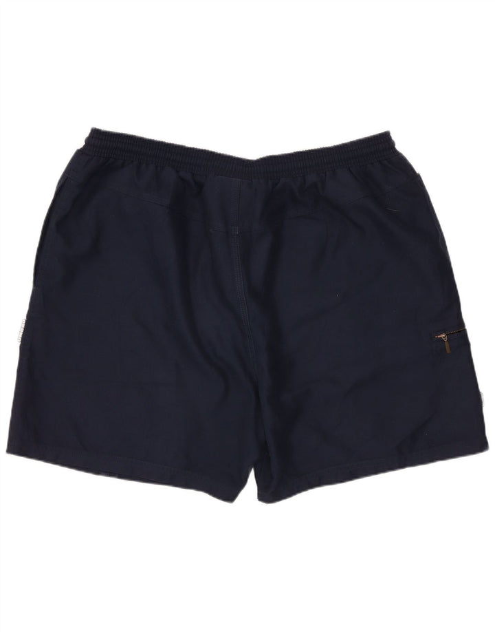 UMBRO Herre Cargo Shorts Large W34 Navy Blue Polyester
