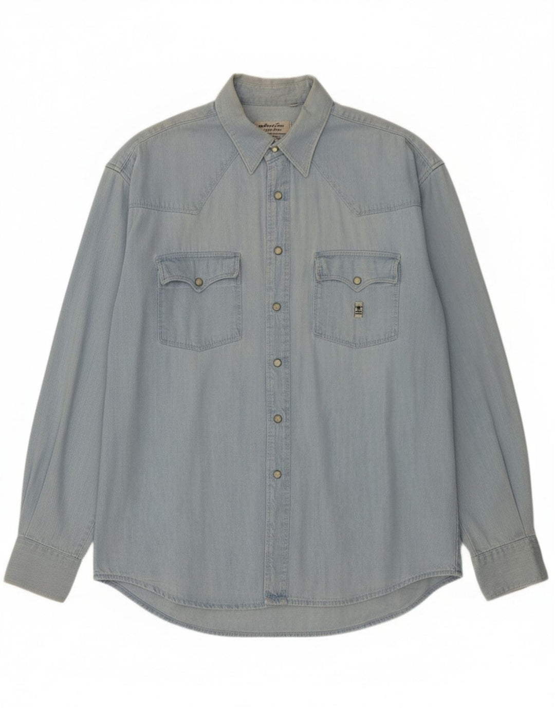 Uniform Herre Denim Shirt XL Blå Bomuld