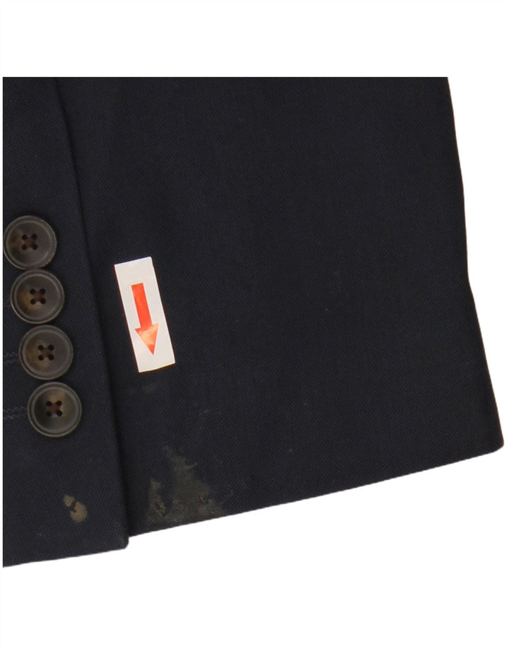 Marks & Spencer Herre 2 Button Slim Blazer Jacket UK 38 Medium Navy Blue