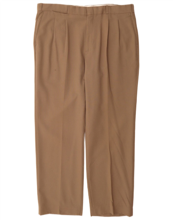 Farah Herre Pegged Chino Bukser W38 L31 Beige Polyester