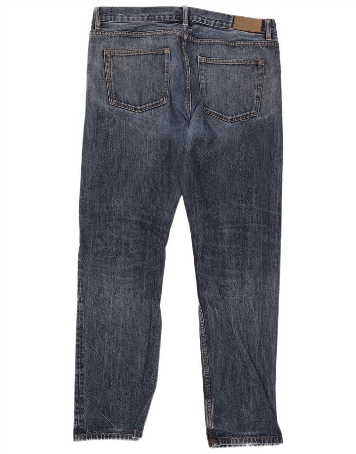 Reiss Straight Jeans til mænd W36 L31 blå bomuld