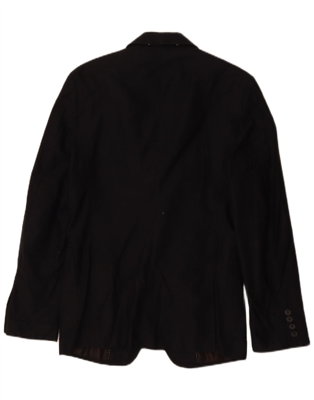 Zara Herre 2-knaps blazerjakke EU 46 Small Navy Blue