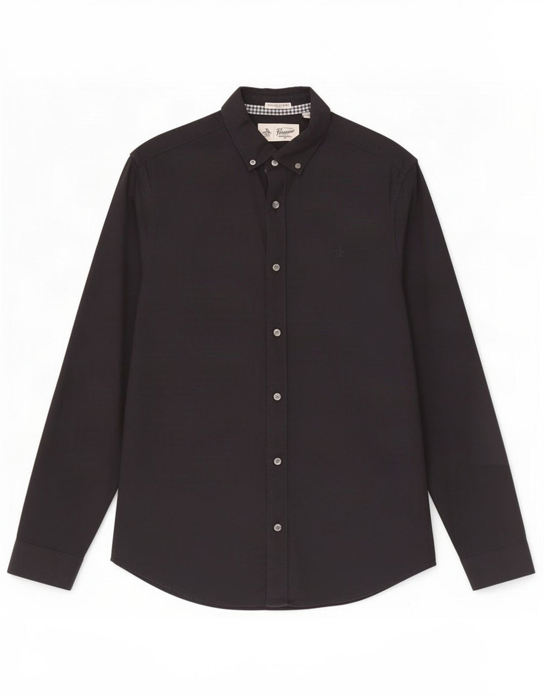Penguin Heritage Slim Fit Skjorte Medium Marineblå Bomuld